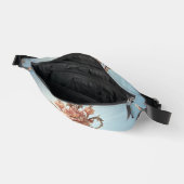Barocke Rose Bauchtasche (Offen)