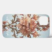 Barocke Rose Case-Mate iPhone Hülle (Rückseite (Horizontal))