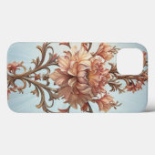 Barocke Rose Case-Mate iPhone Hülle (Rückseite (Horizontal))