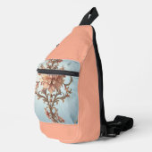 Barocke Rose Crossbody Bag (Rechte Ecke)