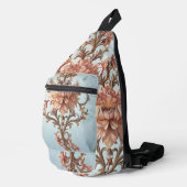 Barocke Rose Crossbody Bag (Rechte Ecke)