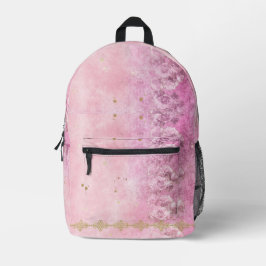 Barocke Rose Damask Grunge - Rucksack