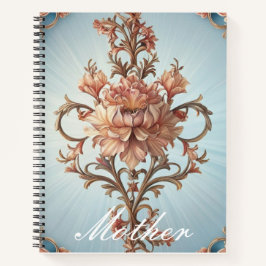 Barocke Rose Notizblock