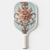 Barocke Rose Pickleball Schläger (Rückseite)