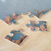 Barocke Rose Puzzle (Seite)