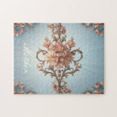 Barocke Rose Puzzle (Horizontal)