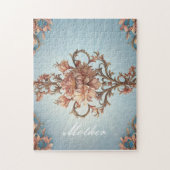 Barocke Rose Puzzle (Vertikal)