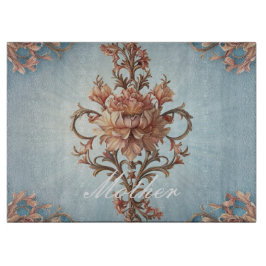 Barocke Rose Schneidebrett