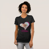 Barocke Rose   T-Shirt (Vorne ganz)