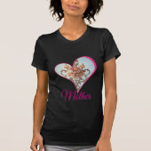 Barocke Rose T-Shirt (Vorderseite)
