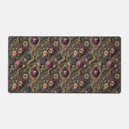 Barocke Schlachten & Blooms - Gotisch Viktorianisc Schreibtischunterlage