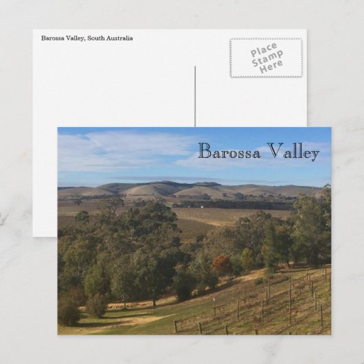 barocke Sicht Postkarte (Vorne/Hinten)