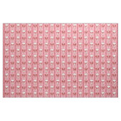 Barocke Skull Strip Muster Rosa Stoff (Yard (91,4 cm))