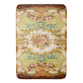 Barocke Tapete mit Viktorianischer blumengeschmück Badematte (Vorderseite Vertikal)