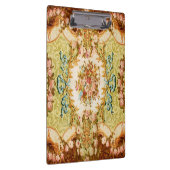 Barocke Tapete mit Viktorianischer blumengeschmück Klemmbrett (Rechts)