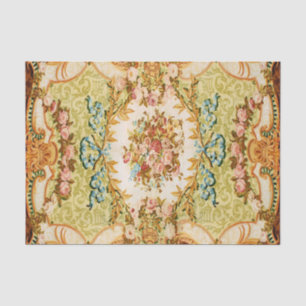 Barocke Tapisserie Seidenpapier