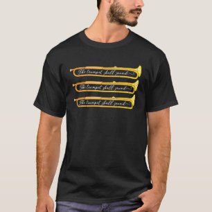 Barocke Trompetenspieler Naturtrompete Händel T-Shirt