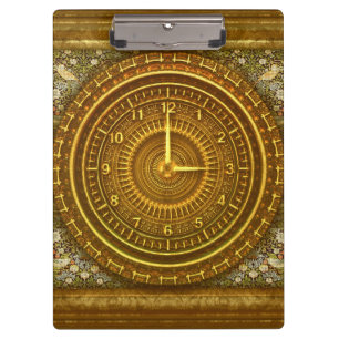 Barocke Viktorianische Uhr Klemmbrett