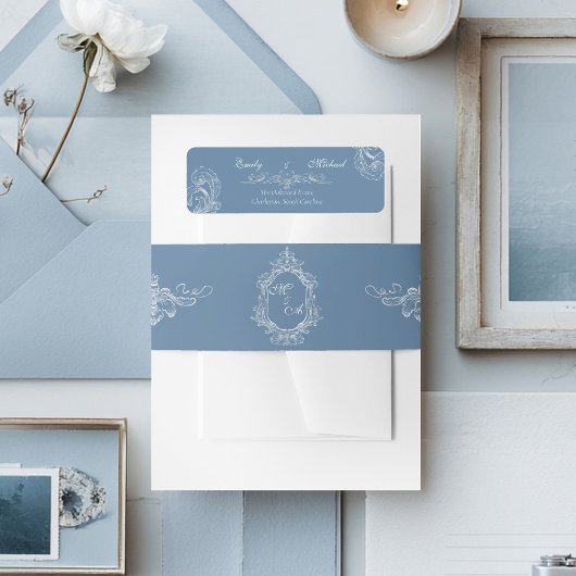 Barocke Vintage-Damask-Hochzeit 