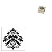 Barocke Vintage Damaske aus Papierquelle Geblüht Gummistempel (Stempel)