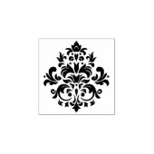Barocke Vintage Damaske aus Papierquelle Geblüht Gummistempel (Prägung)