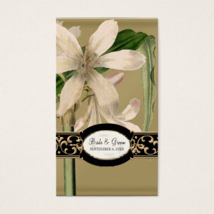 Barocke Vintage-Lilien-Formale-Hochzeitsgunst-Gesc