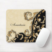 Barocke Wirbel-Mauspad Mousepad (Mit Mouse)