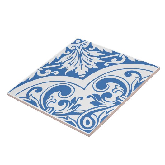 Barockecke Fliese (Seite)