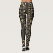 Barockelemente: Mega-Set-Muster. Leggings (Rückseite)