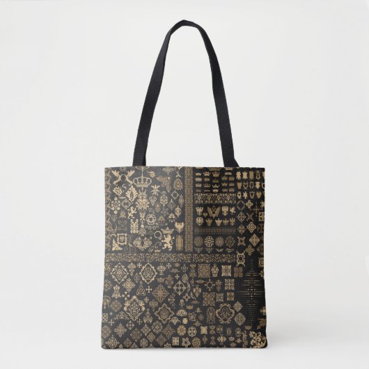 Barockelemente: Mega-Set-Muster. Tasche (Vorderseite)