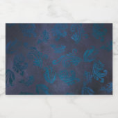 barocken alkoholflaschenetikett (Einzelnes Label)