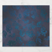 barocken alkoholflaschenetikett (Einzelnes Label)