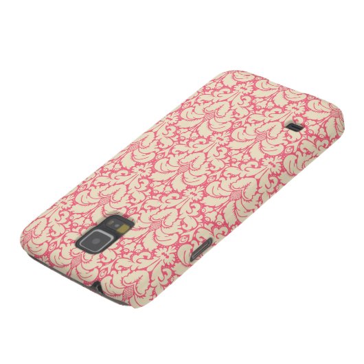 Barocker Artdamasthintergrund 2 Case-Mate Samsung Galaxy Hülle (unten)