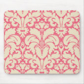 Barocker Artdamasthintergrund 2 Mousepad (Vorne)