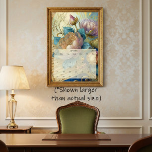 Barocker Blumenkalender Kalender