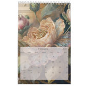 Barocker Blumenkalender Kalender (Feb 2027)