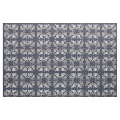 barocker Blumenmuster in Blau Stoff (Fat Quarter (45,7 x 55,9 cm))