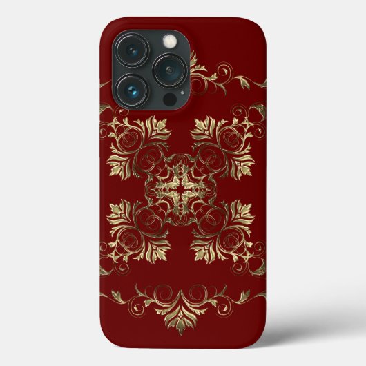 Barocker Blumenstil . iPhone-Hülle Case-Mate iPhone Hülle (Rückseite)
