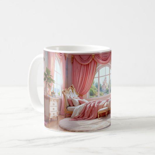 Barocker Charme Kaffeetasse (Vorderseite Links)