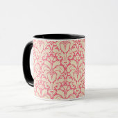 Barocker Damast-Hintergrund 2 Tasse (Vorderseite Links)
