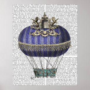 Barocker Fantasie-Ballon Poster