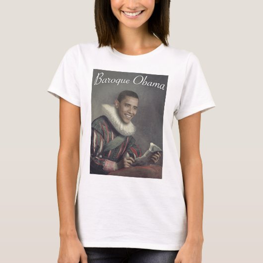 Barocker Obama T-Shirt (Vorderseite)