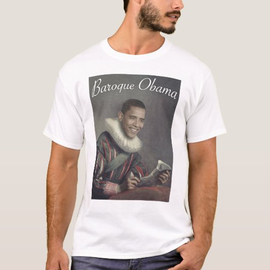 Barocker Obama T-Shirt (Vorderseite)
