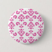 Barocker rosa Knopf Button (Vorderseite)