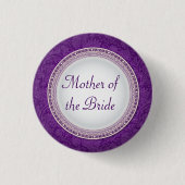 Barocker violetter button (Vorderseite)