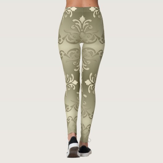 barockes Artelement Leggings (Rückseite)