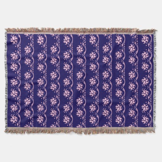 Barockes Artmit blumenmuster Decke (Vorderseite)