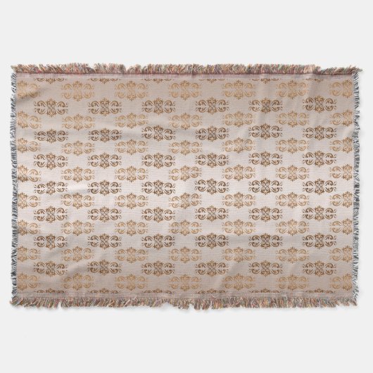 Barockes Artsteigungs-Beigemuster Decke (Vorderseite)