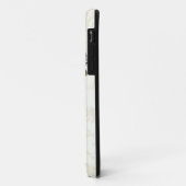 Barockes Ballon-Schwarz-Gelb Case-Mate iPhone Hülle (Hinten/Links)