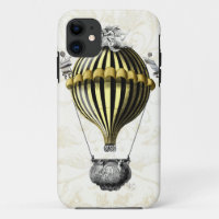 Barockes Ballon-Schwarz-Gelb
